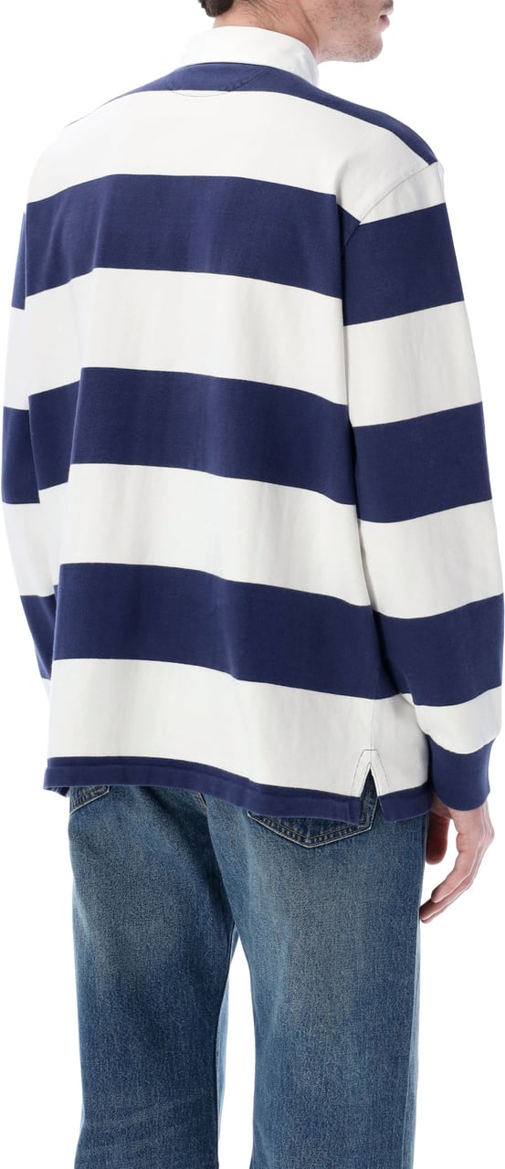 Ralph Lauren Rugby L/S Polo Bianco Wit