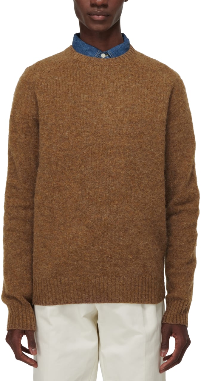 Ralph Lauren Aviator Wool Sweater Bruin