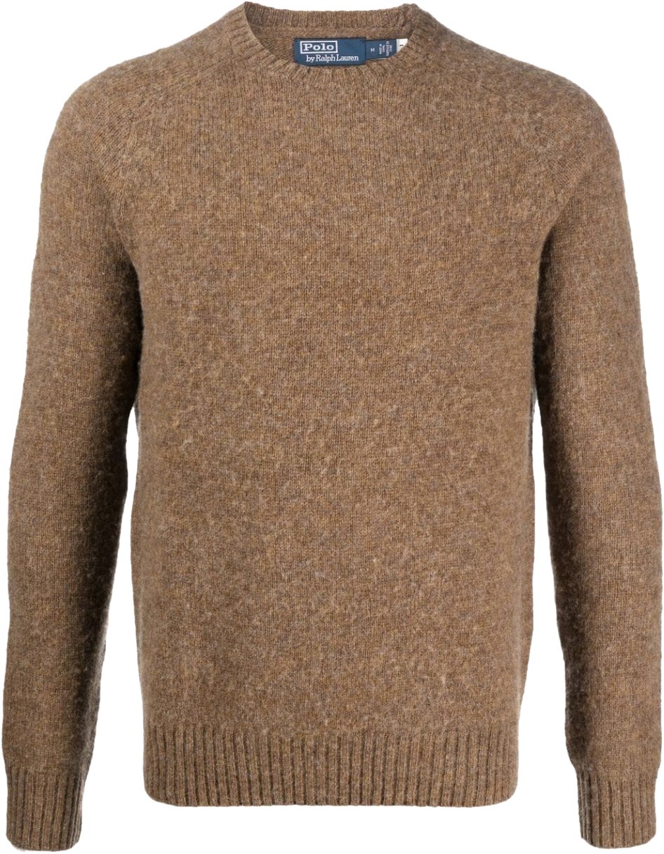 Ralph Lauren Aviator Wool Sweater Bruin