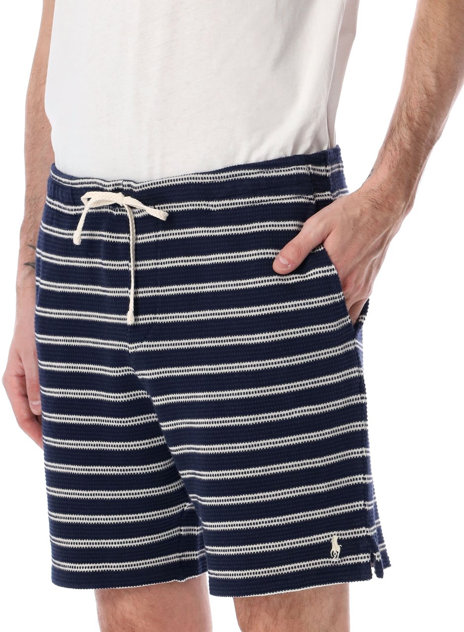 Ralph Lauren Stripes Short Blu Navy