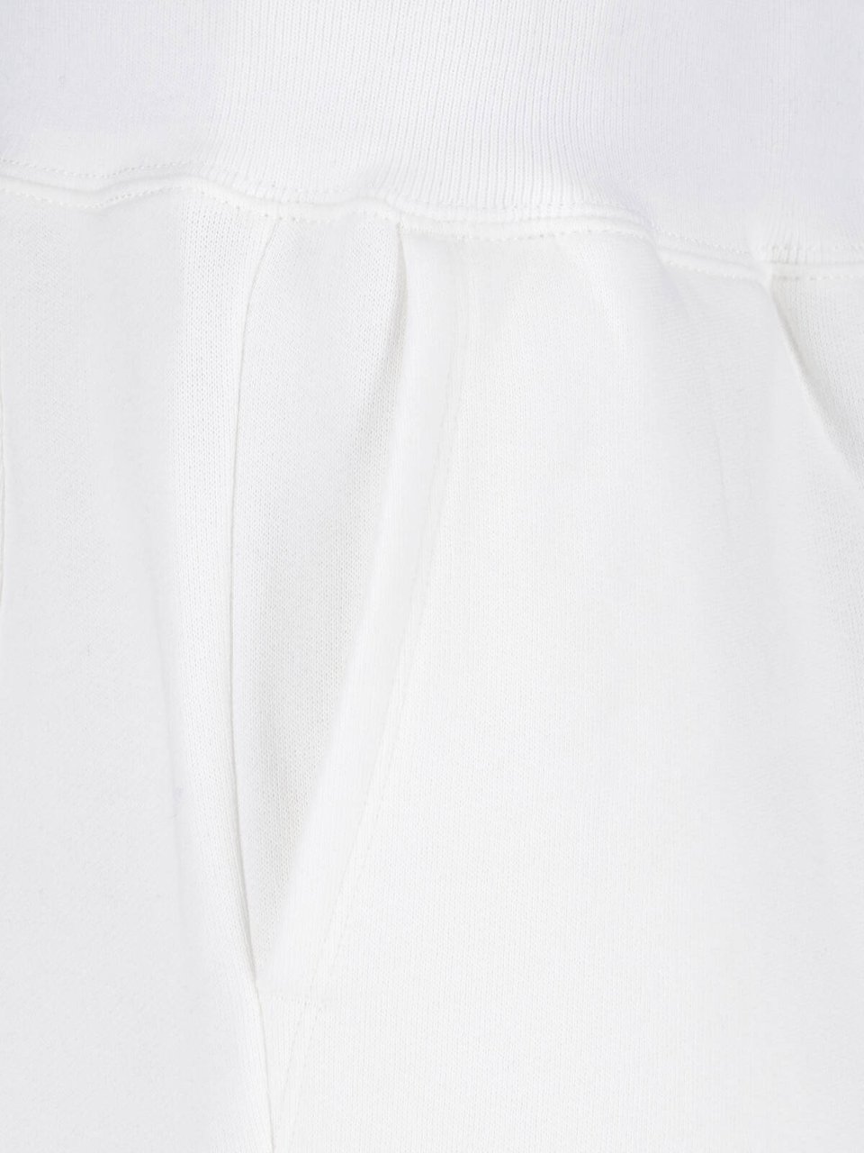 Ralph Lauren White Minimalist Drawstring Logo Shorts Wit
