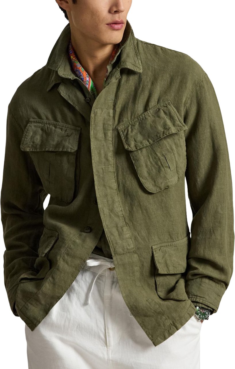 Ralph Lauren Jackets New Olive Donkergroen