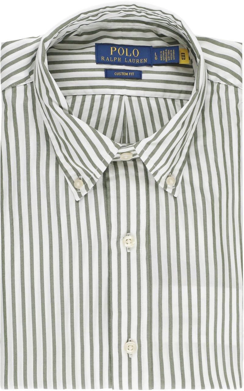 Ralph Lauren Shirts Verde Wit