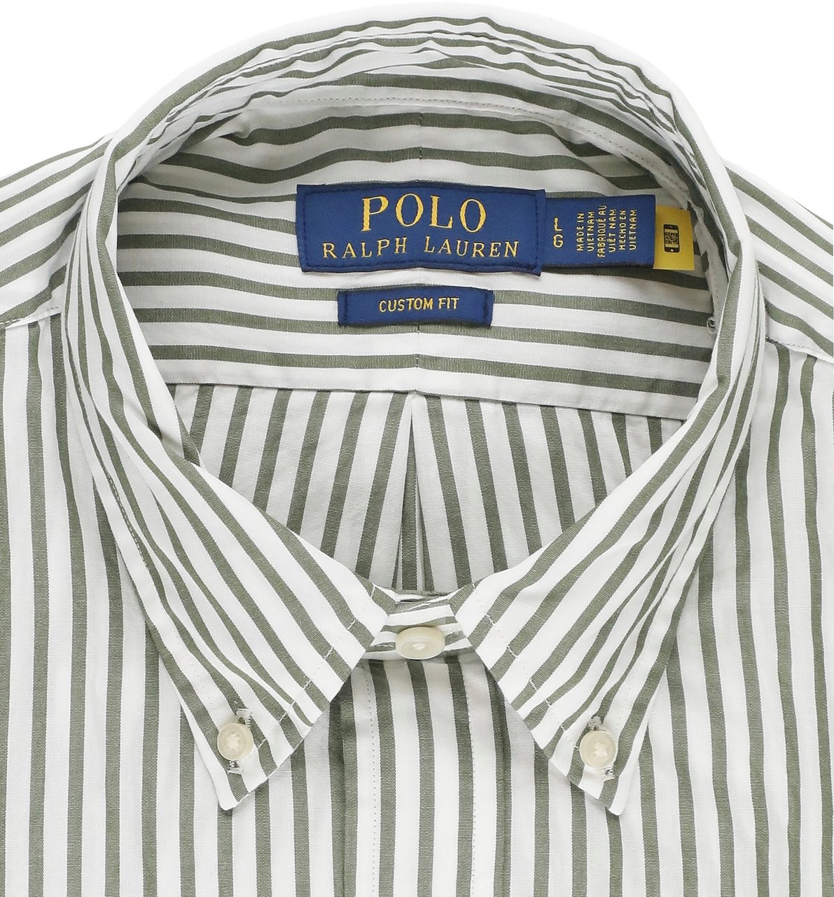 Ralph Lauren Shirts Verde Wit