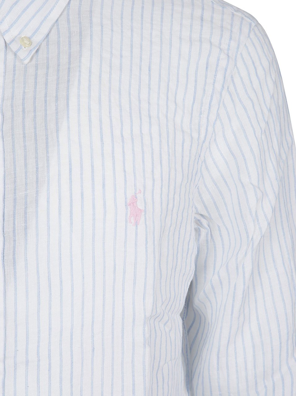 Ralph Lauren Long Sleeve Sport Shirt White Wit