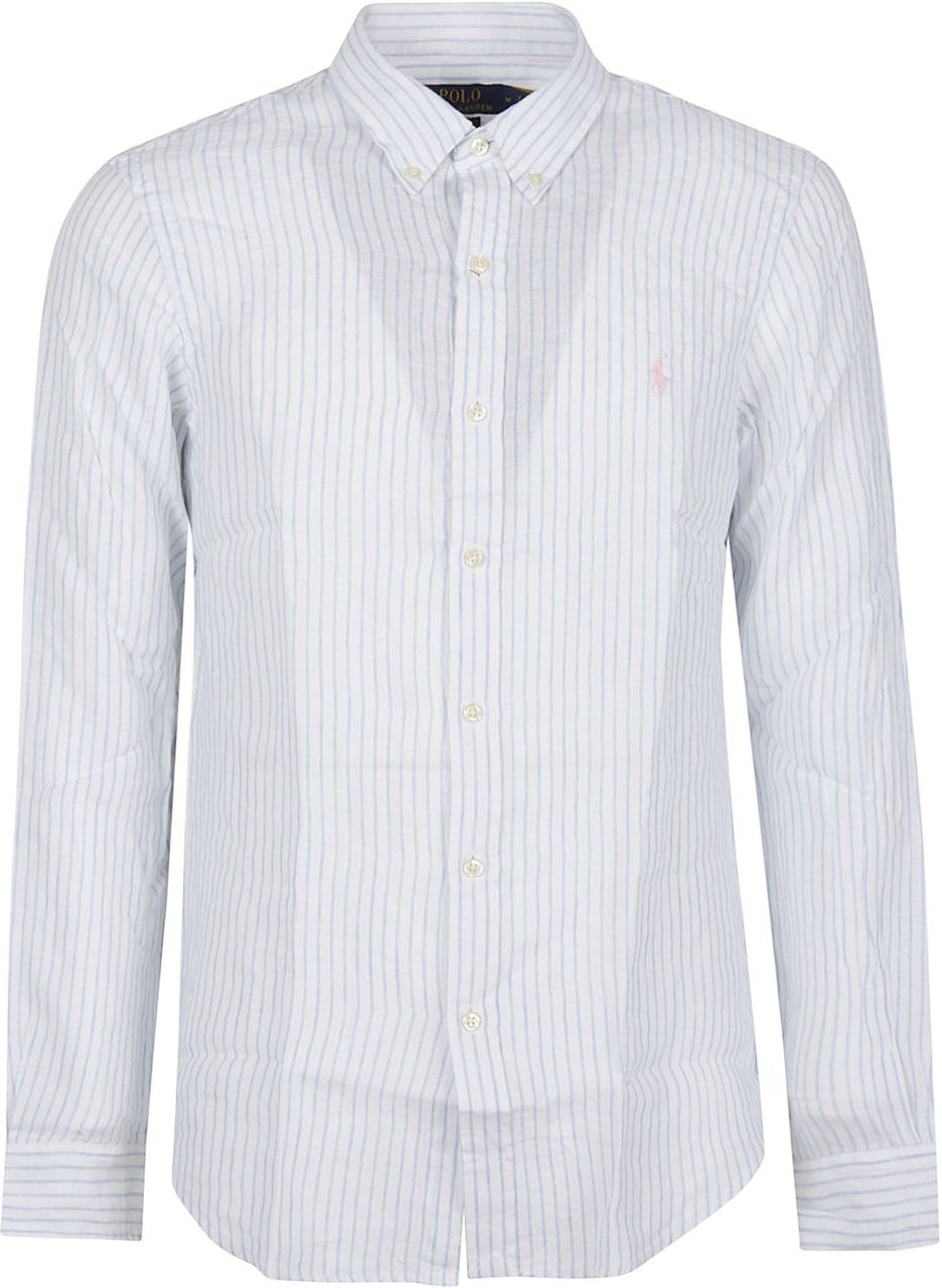 Ralph Lauren Long Sleeve Sport Shirt White Wit