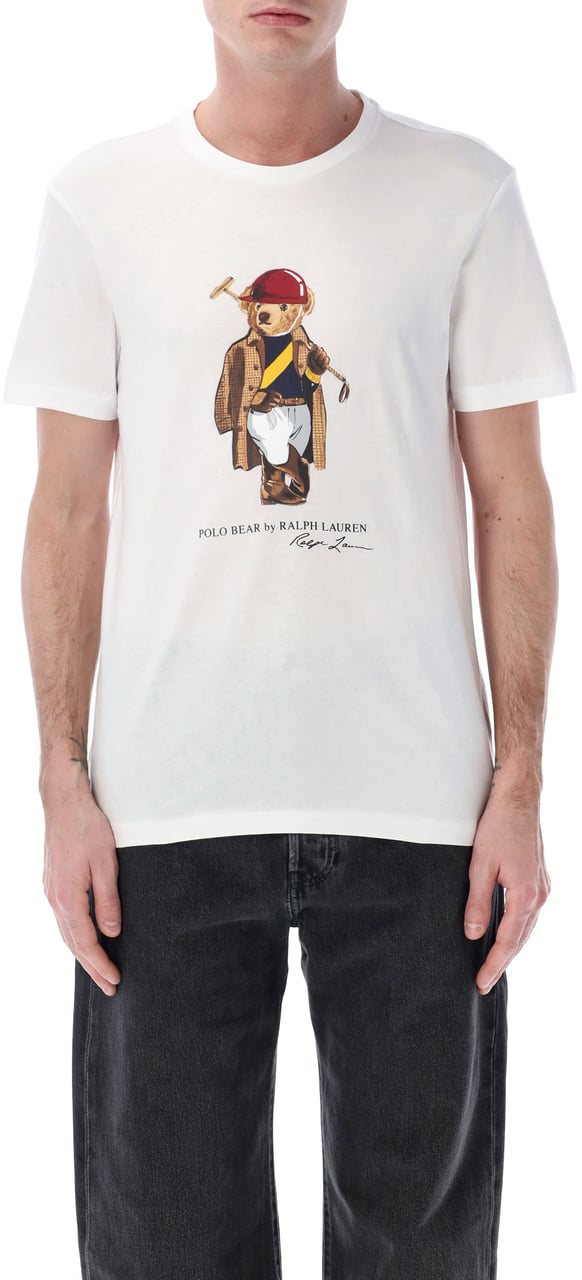 Ralph Lauren Bear S/S Tee Beige Beige