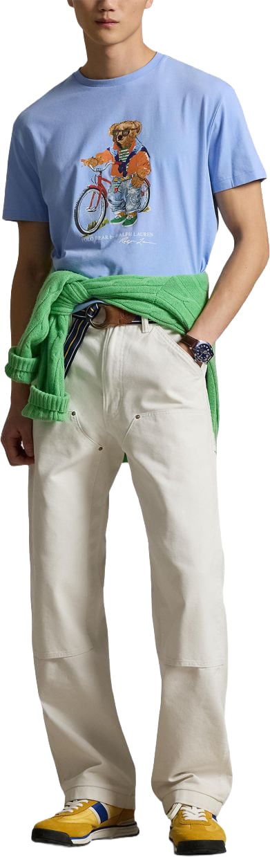 Ralph Lauren T-Shirts And Polos Clear Blue Blauw