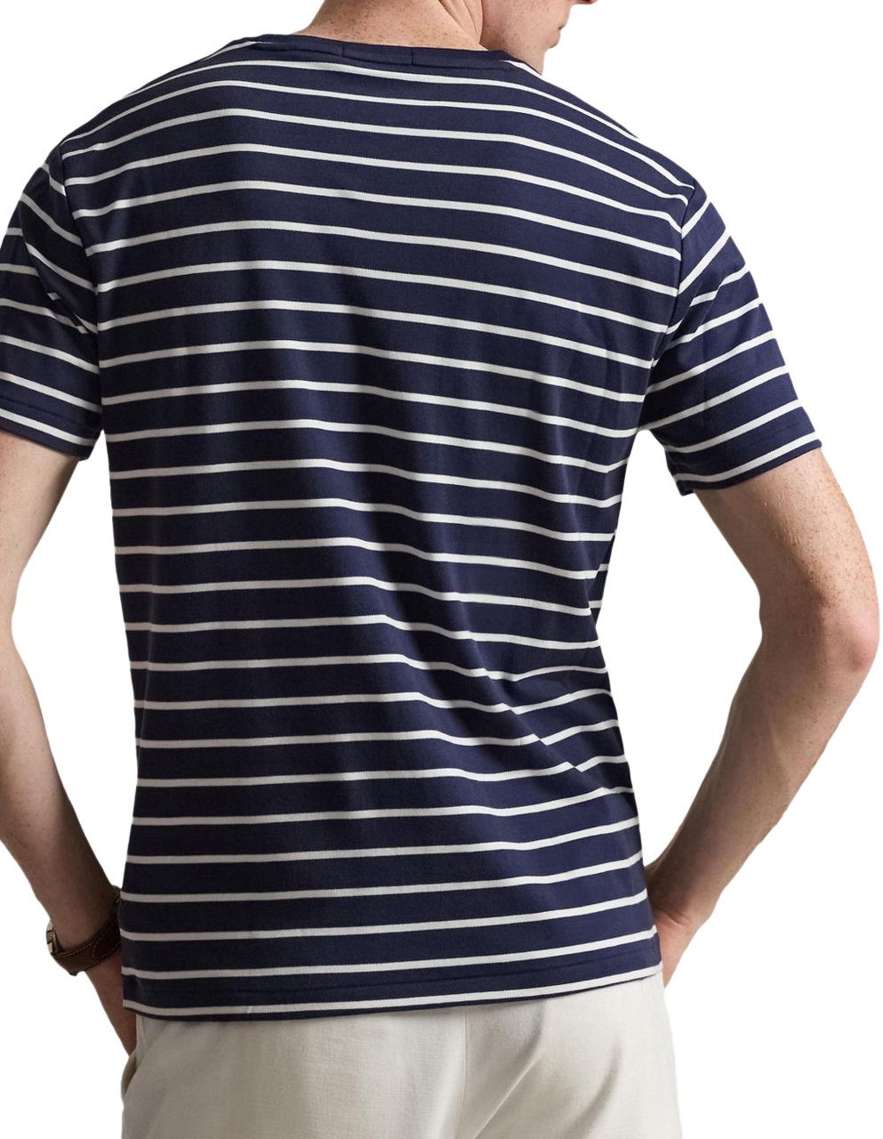 Ralph Lauren T-Shirts And Polos Refined Navywhite Navy