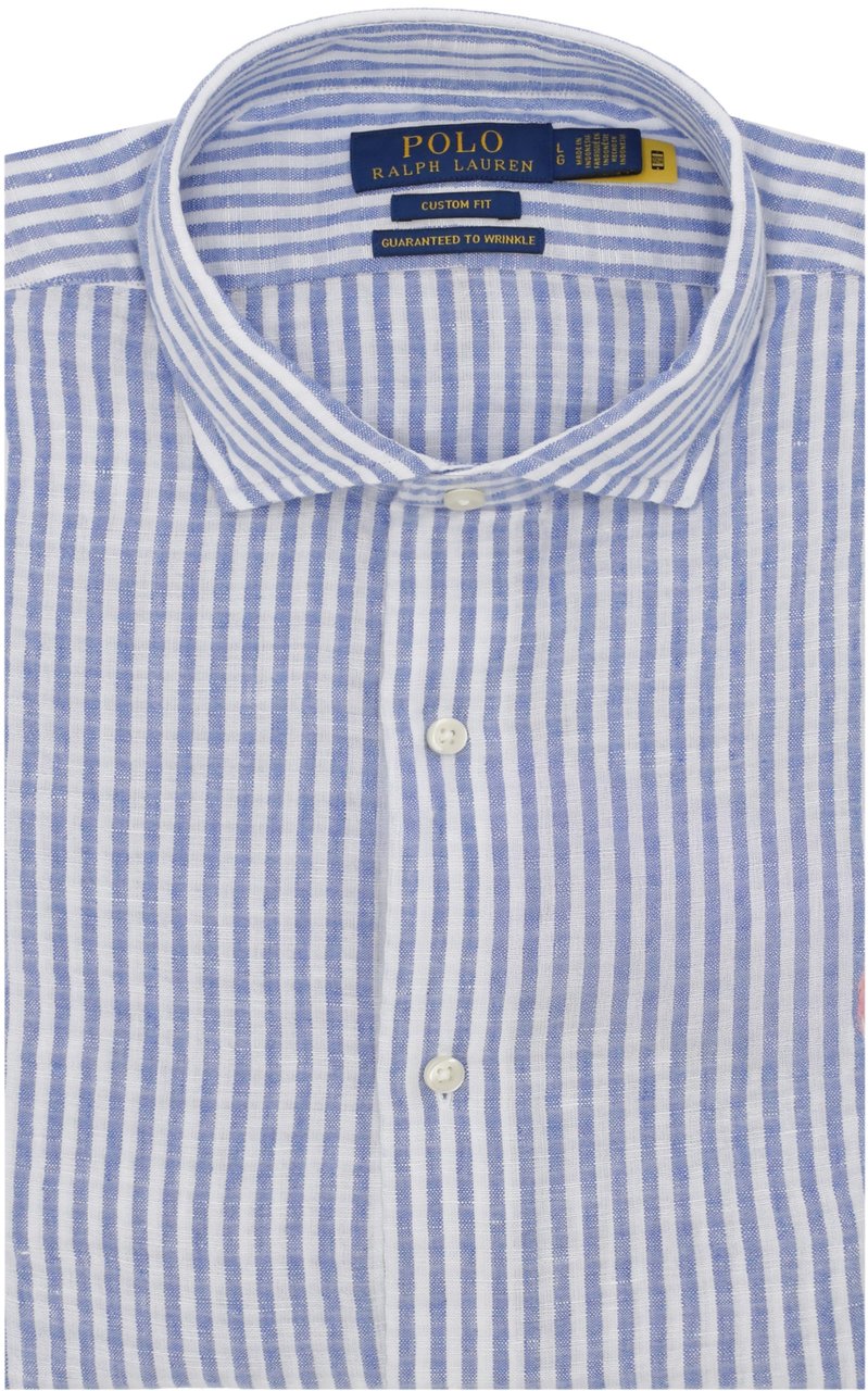 Ralph Lauren Shirts Blue Lichtblauw