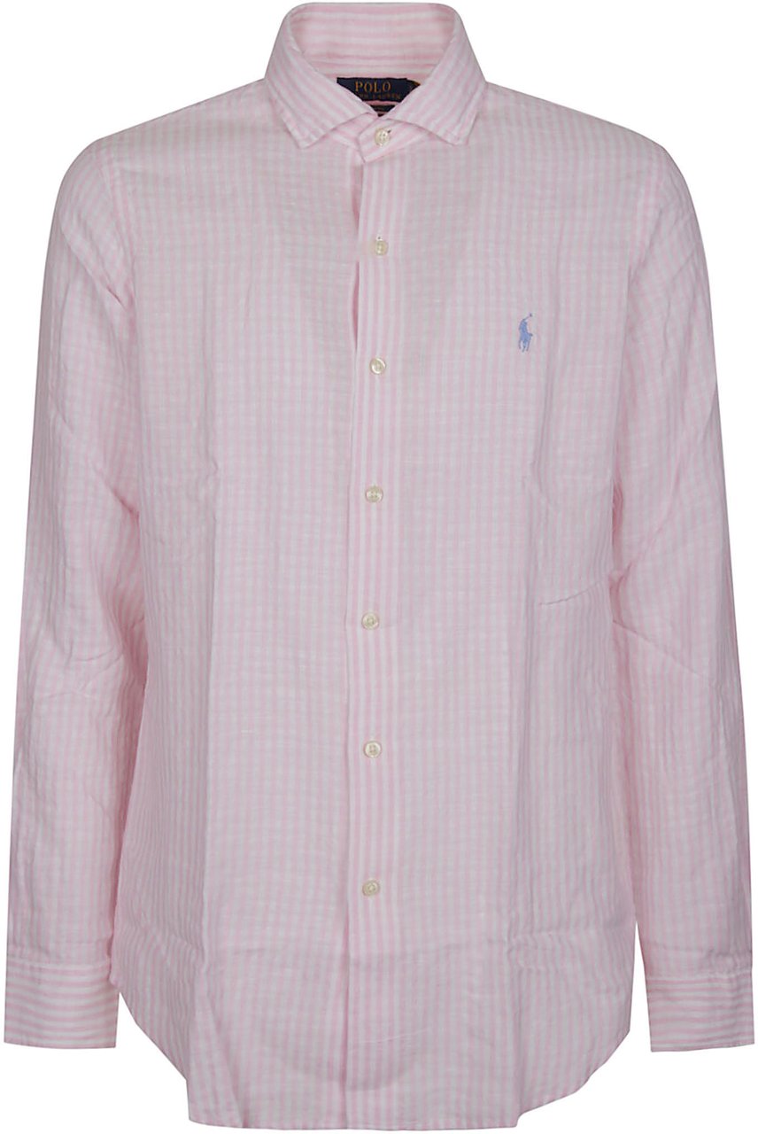 Ralph Lauren Long Sleeve Sport Shirt White Wit