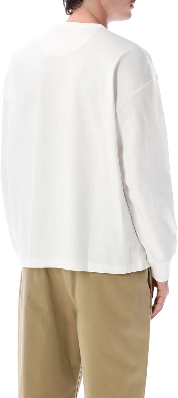 Ralph Lauren Heavyweight L/S Tee Bianco Wit