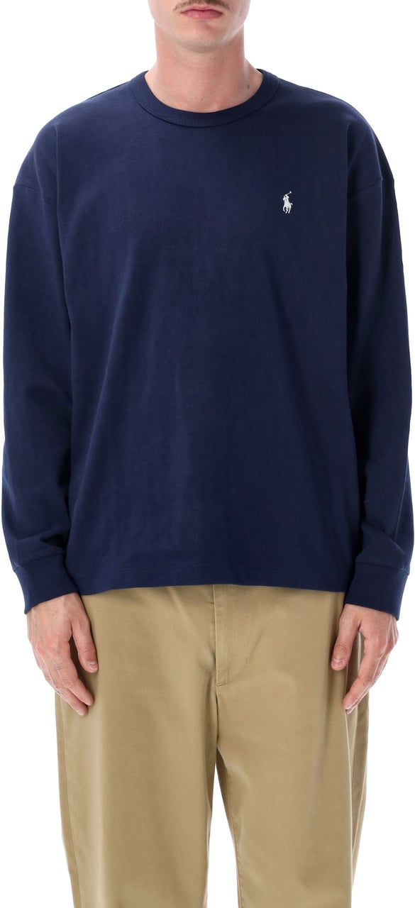 Ralph Lauren Heavyweight L/S Tee Blu Navy