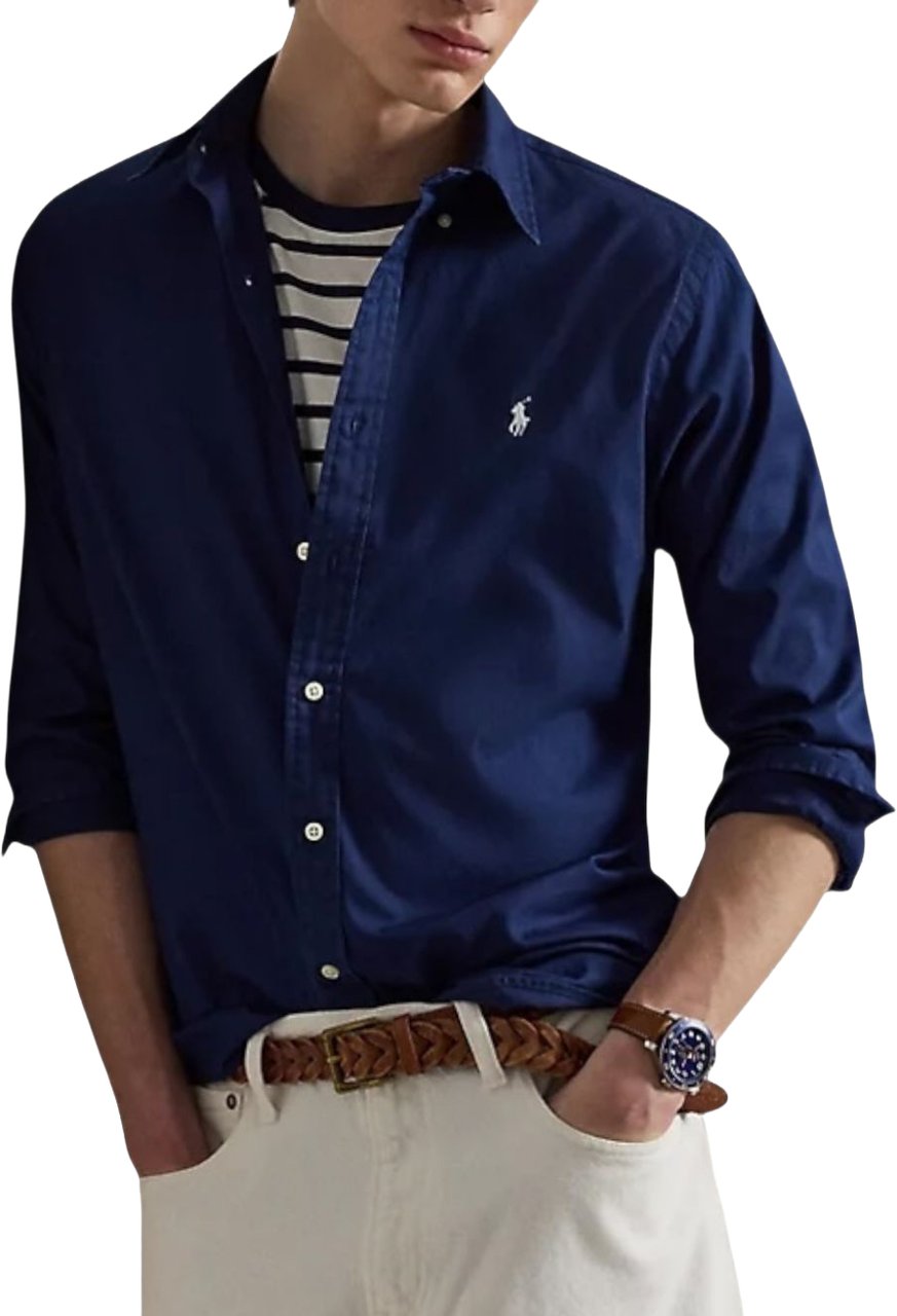 Ralph Lauren Shirts Blue Blauw