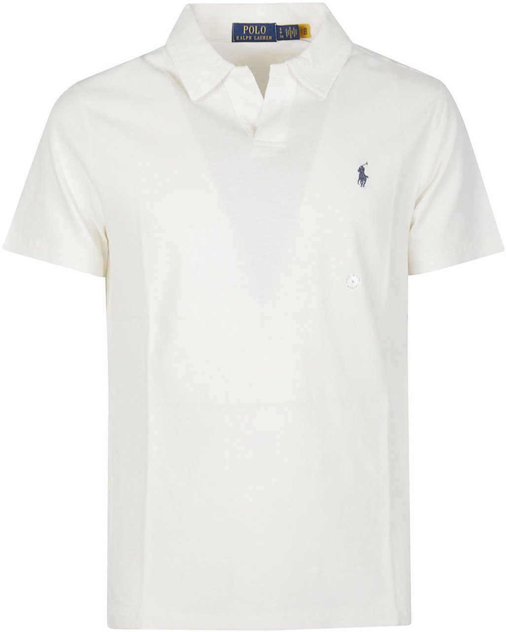 Ralph Lauren Short Sleeve Johnny Polo Shirt White Wit