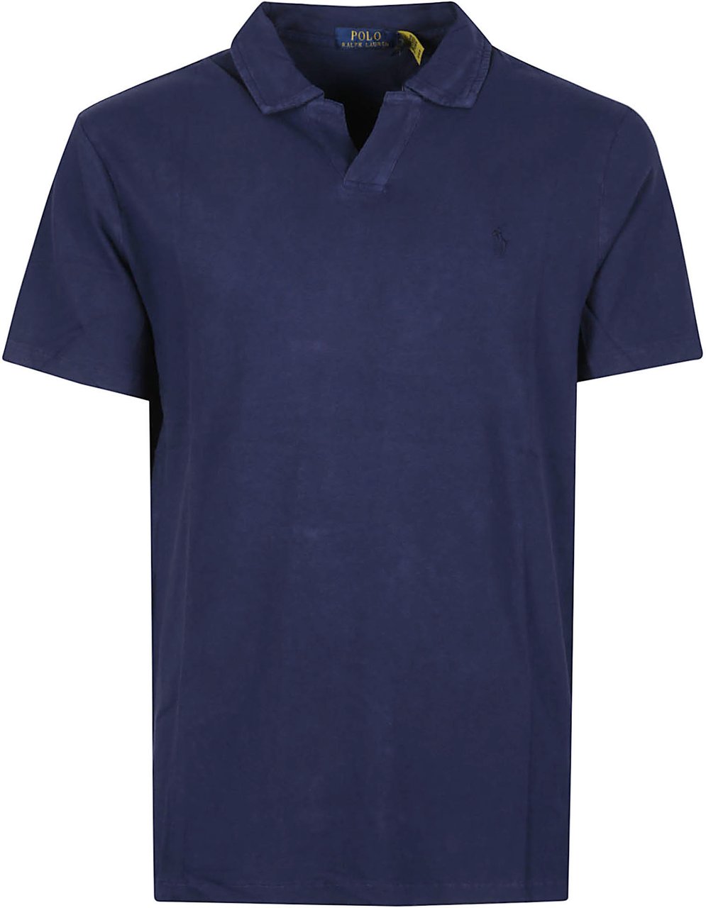 Ralph Lauren Short Sleeve Johnny Polo Shirt Blue Blauw