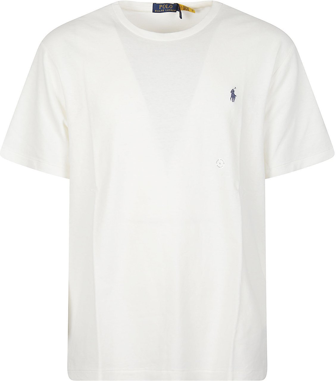 Ralph Lauren Logo T-shirt White Wit