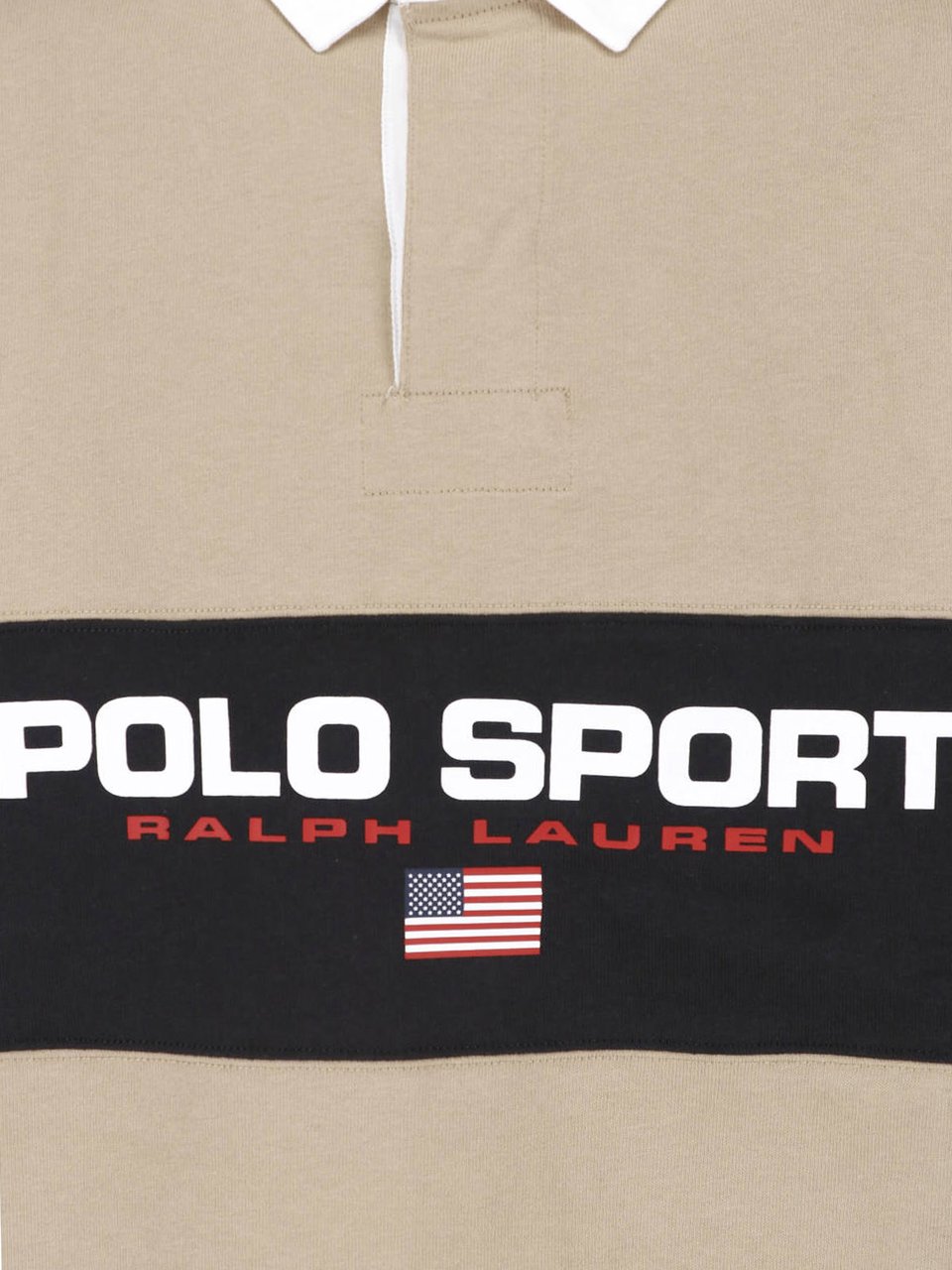 Ralph Lauren Multicolor Logo Cotton Polo Shirt Neutraal