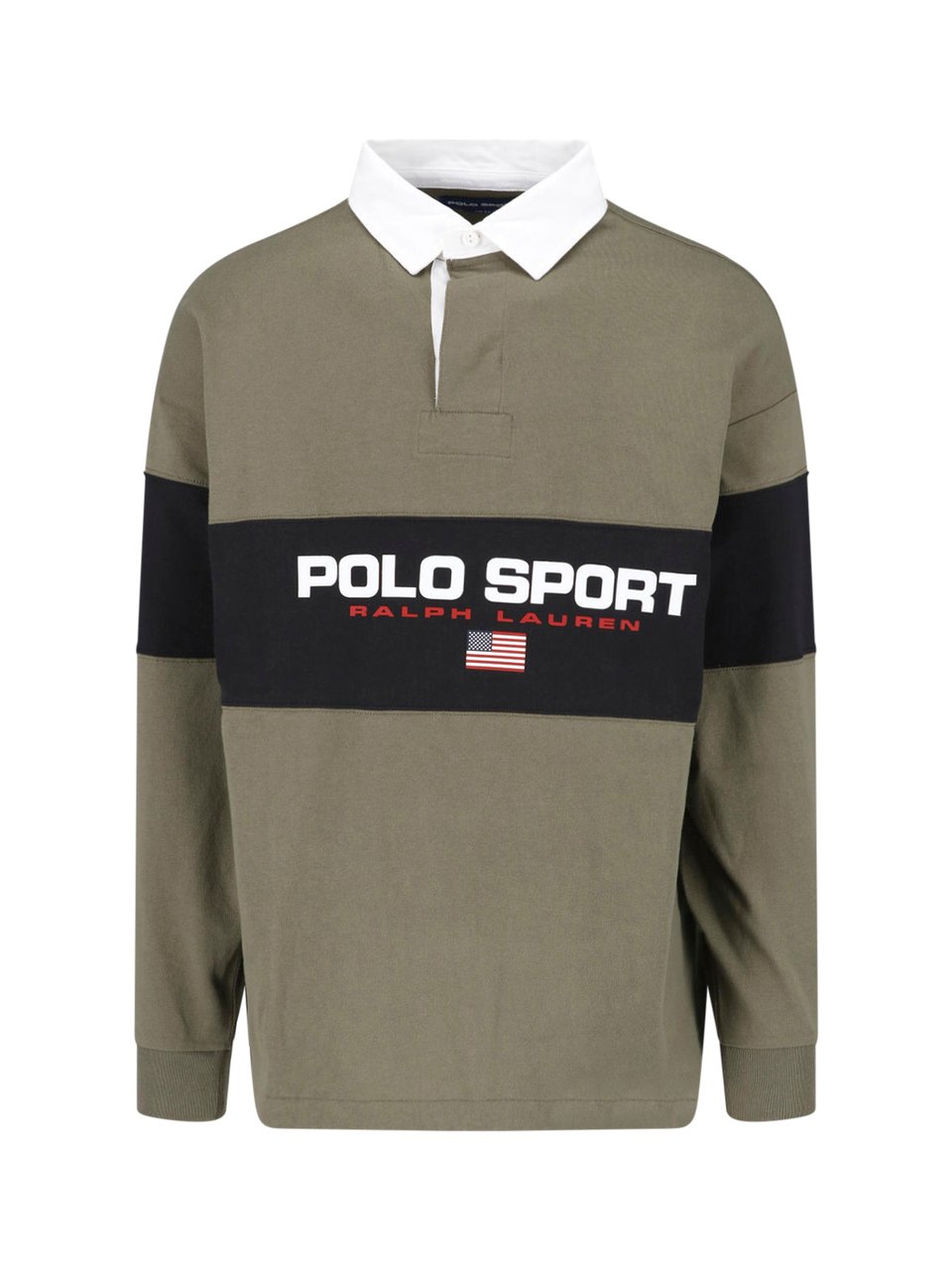 Ralph Lauren Multicolor Logo Cotton Polo Shirt Neutraal
