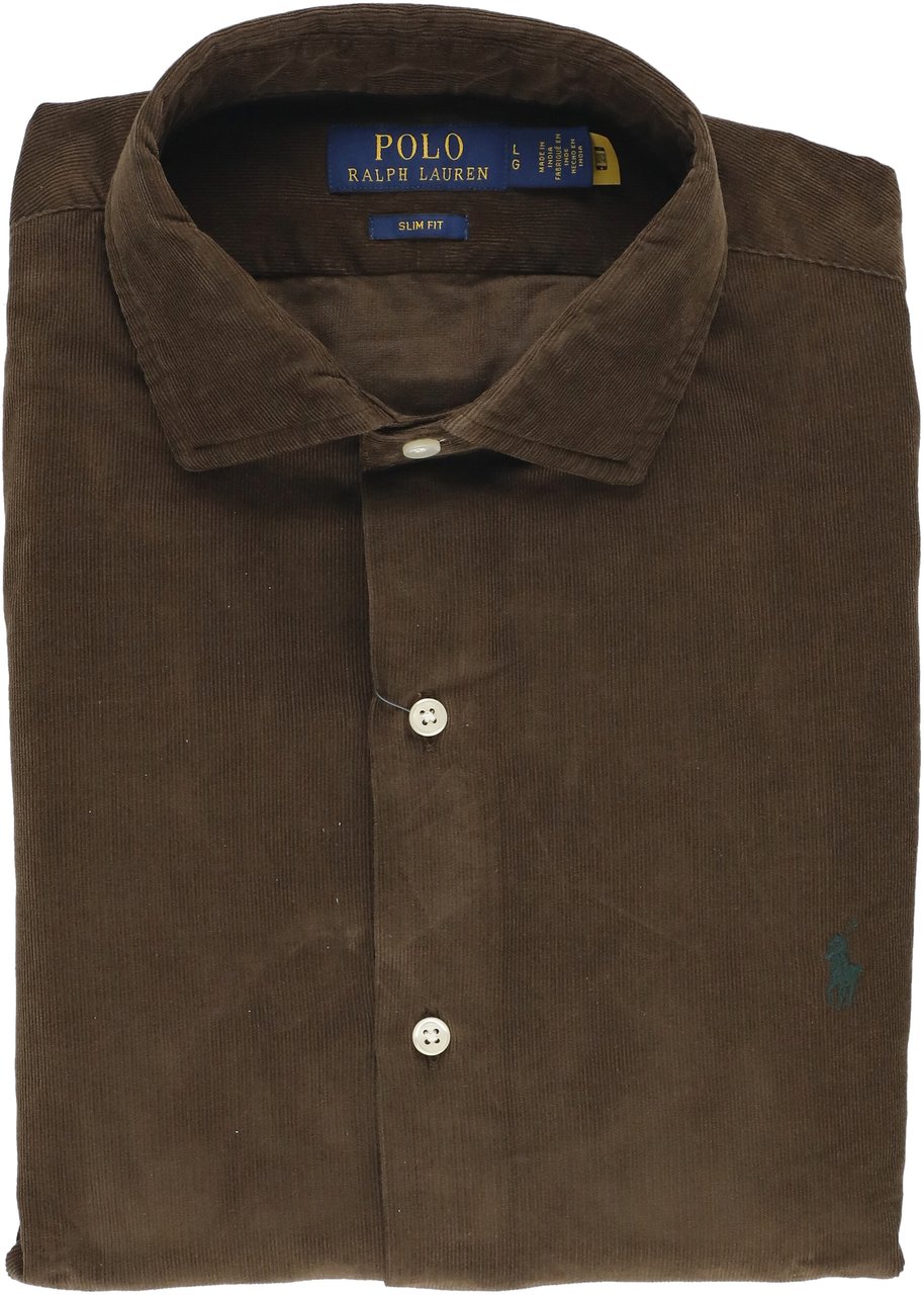 Ralph Lauren Shirts Brown Bruin