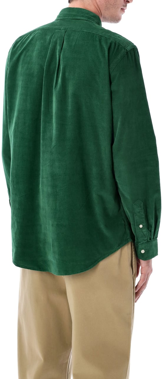 Ralph Lauren Velluto Shirt New Forest Groen
