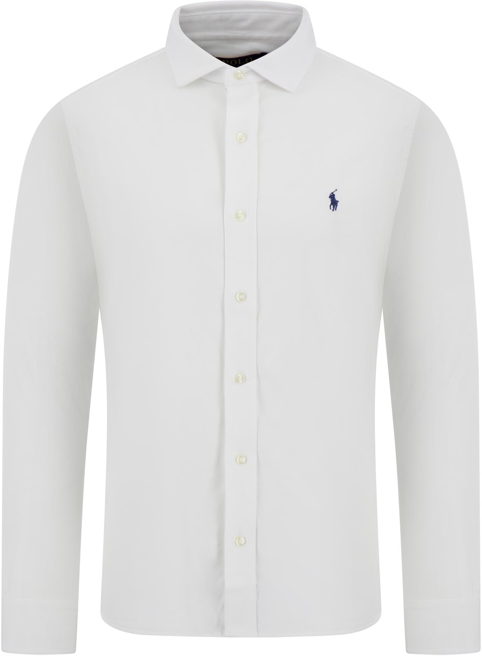 Ralph Lauren Polo Overhemd Wit Wit