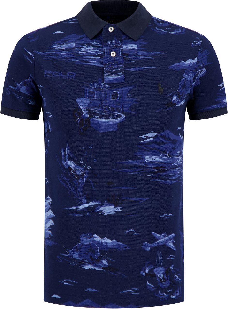 Ralph Lauren Polo   Polo Blauw Blauw