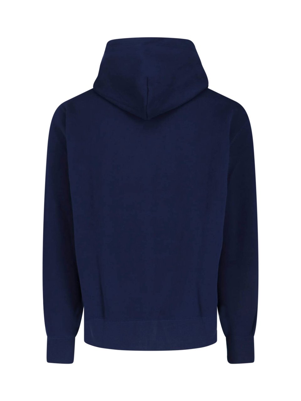 Ralph Lauren Timeless Knit Hooded Sweatshirt With Ribbed Cuffs Neutraal