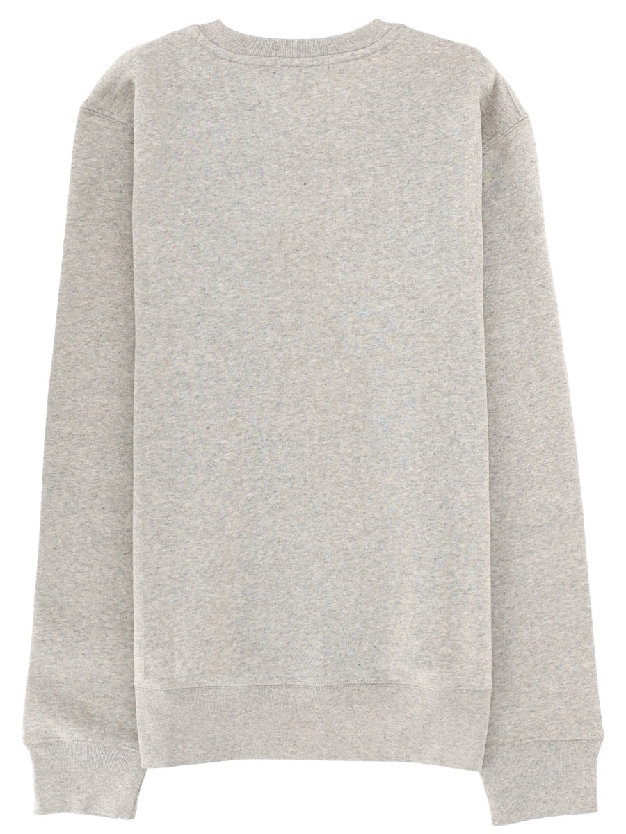 Ralph Lauren Heritage Cotton-Blend Bear Sweatshirt Grijs
