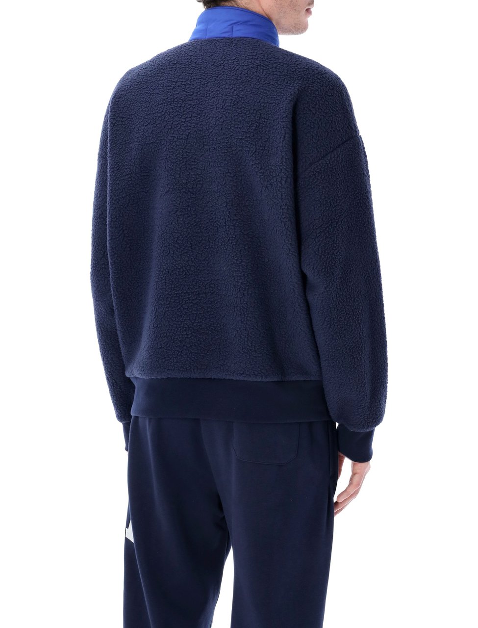 Ralph Lauren Knit-Half Zip-Sweatshirt Blue Blauw