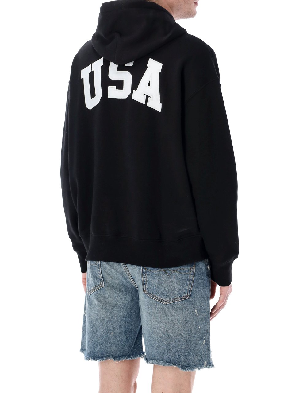 Ralph Lauren Knit-Pullover-Sweatshirt Nero Zwart