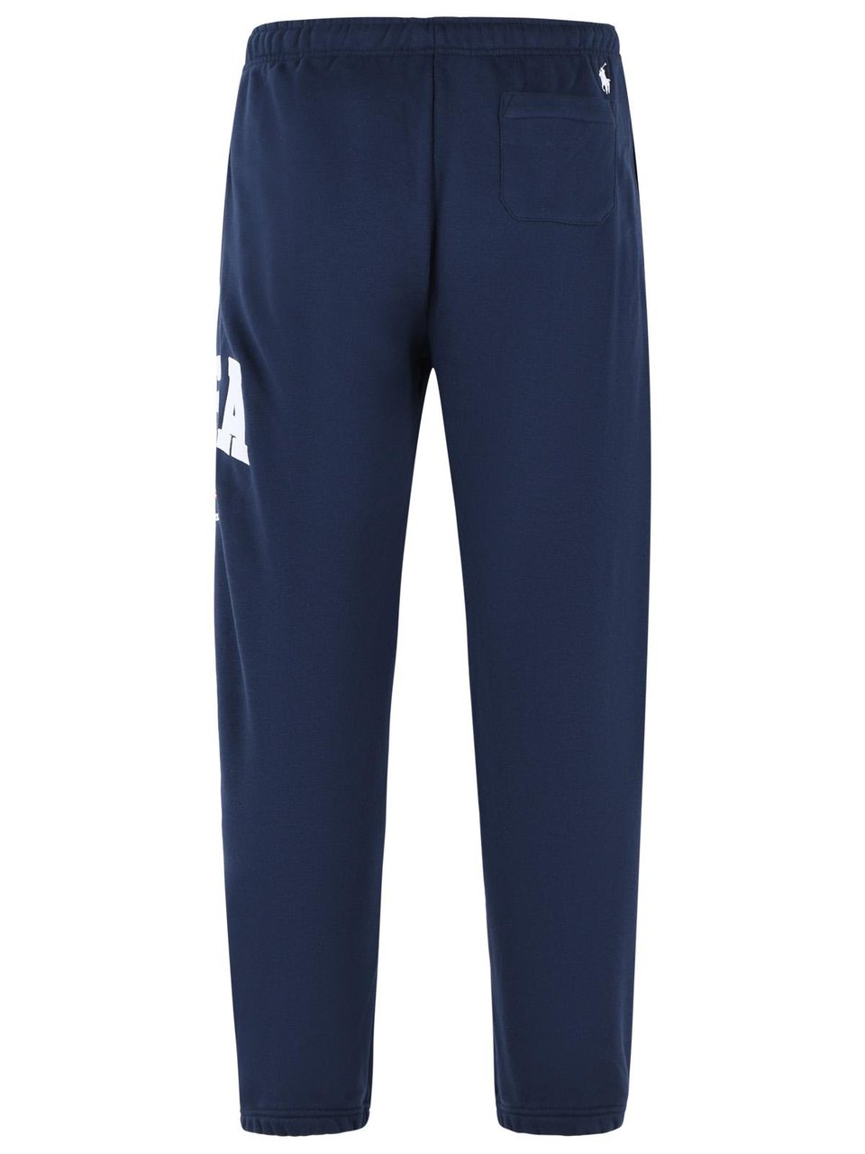 Ralph Lauren Navy Cotton Blend Joggers Zwart