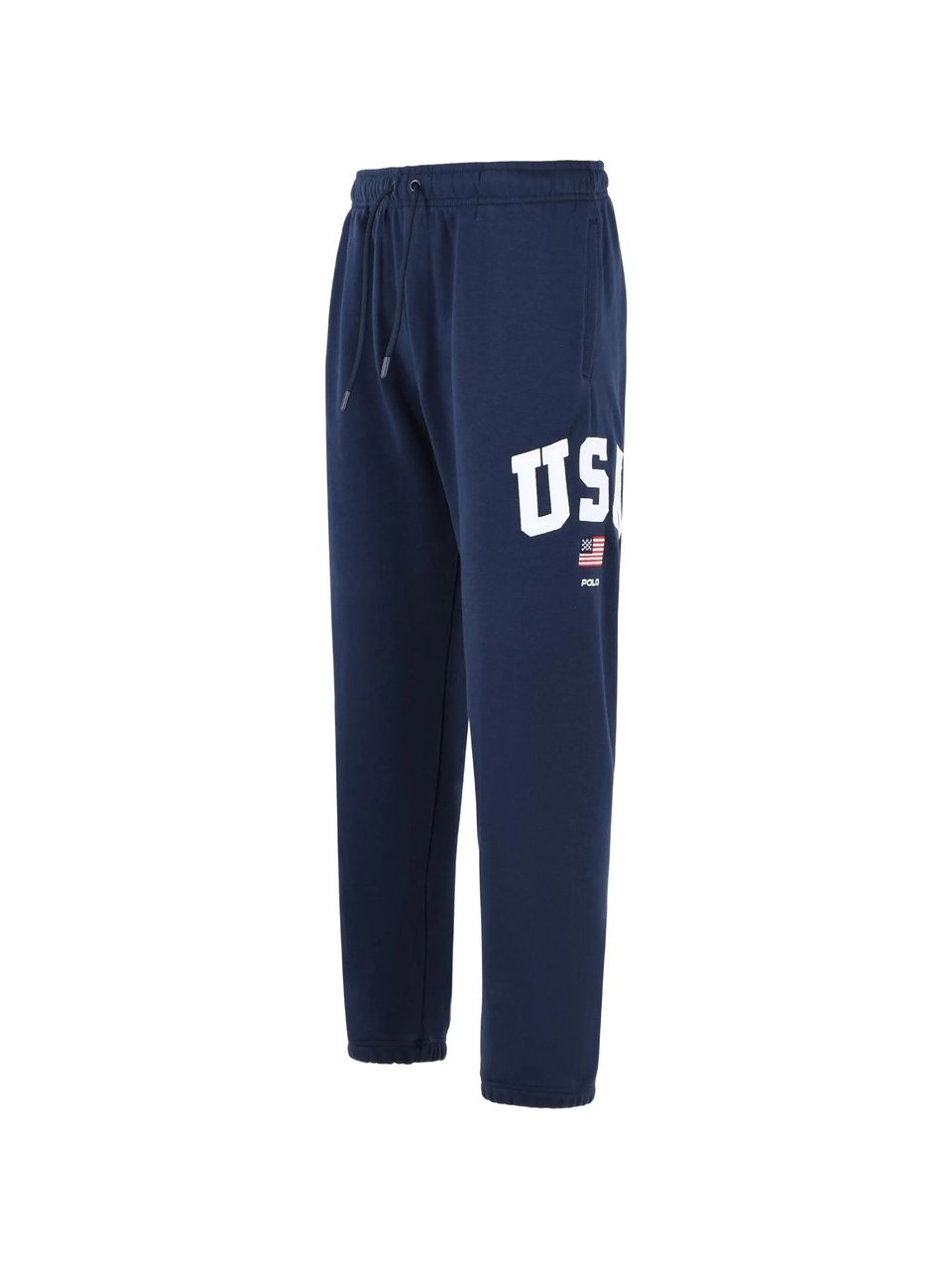 Ralph Lauren Navy Sweatpant Relaxed Fit Cotton Sweatpants Zwart