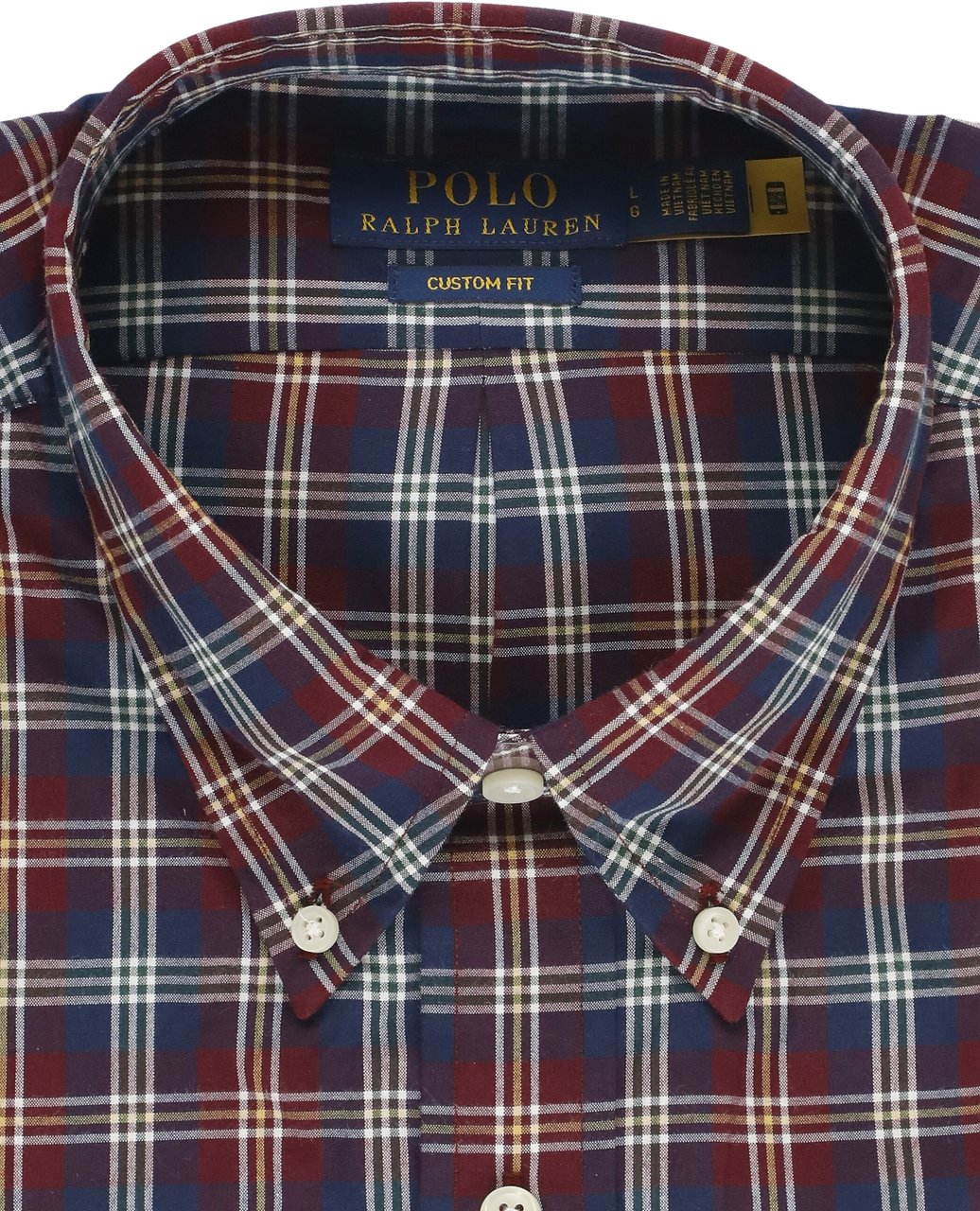Ralph Lauren Shirts Bordeaux Rood