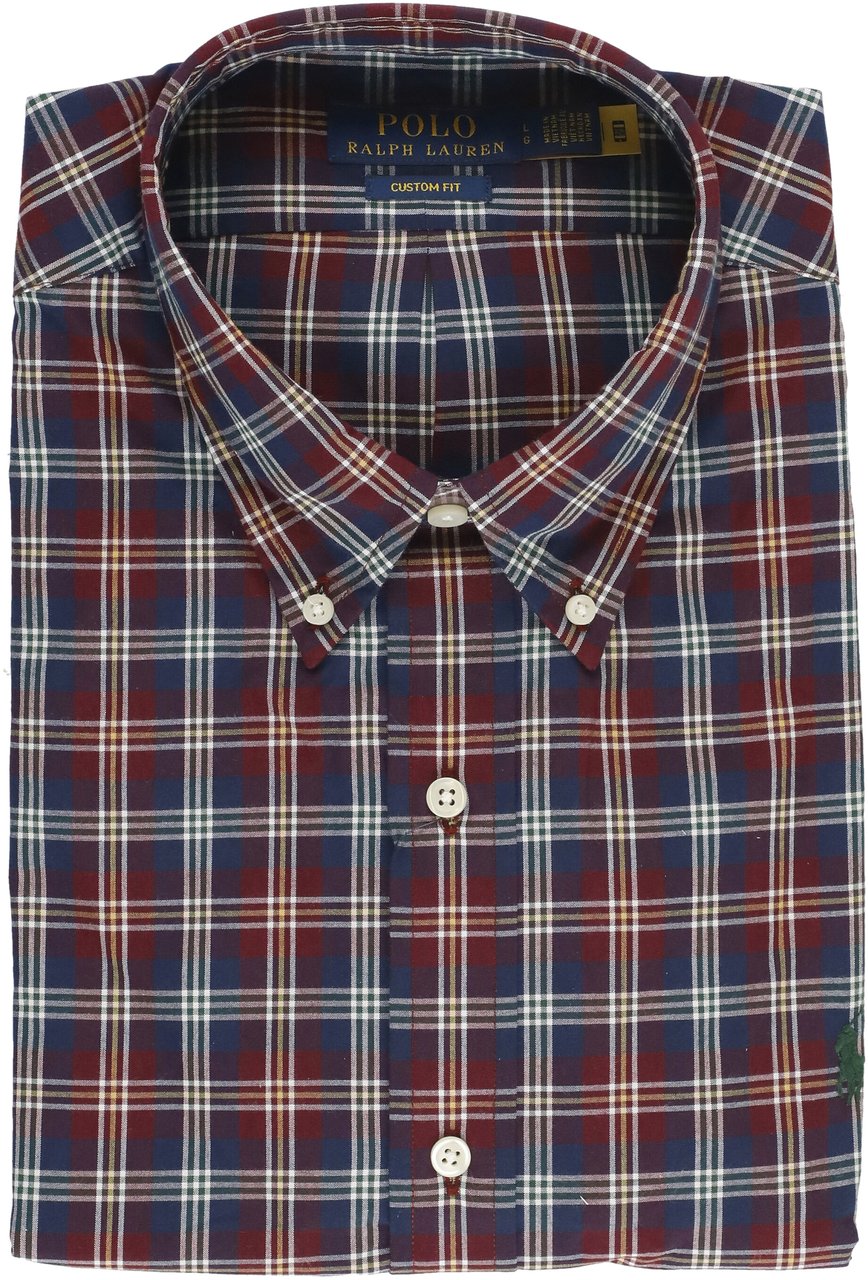 Ralph Lauren Shirts Bordeaux Maroon