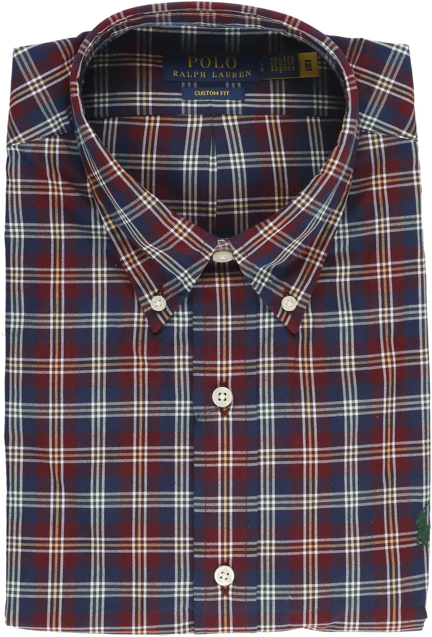 Ralph Lauren Shirts Bordeaux Rood