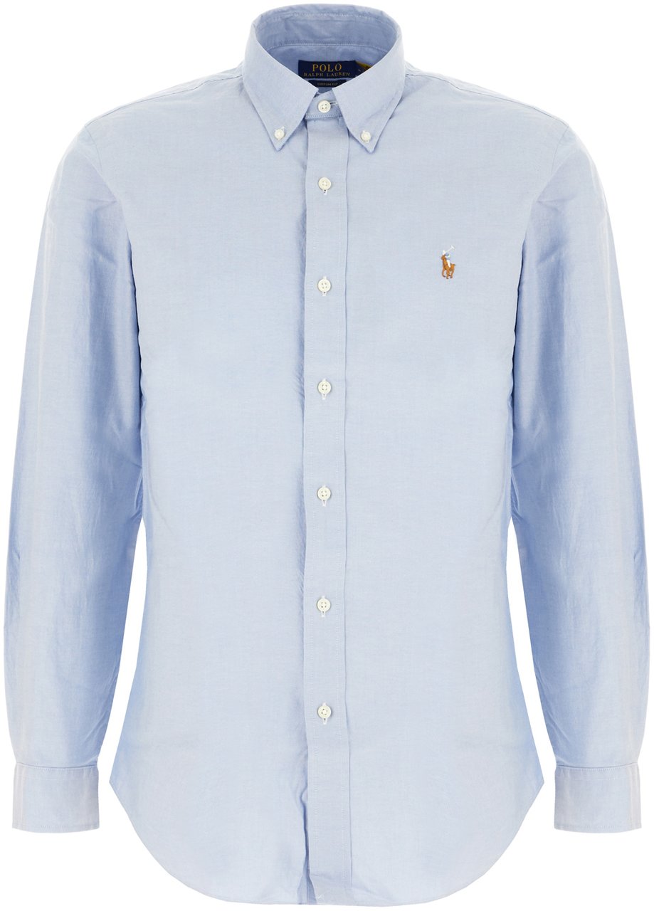 Ralph Lauren Ralph Lauren Light blue poplin shirt Lichtblauw