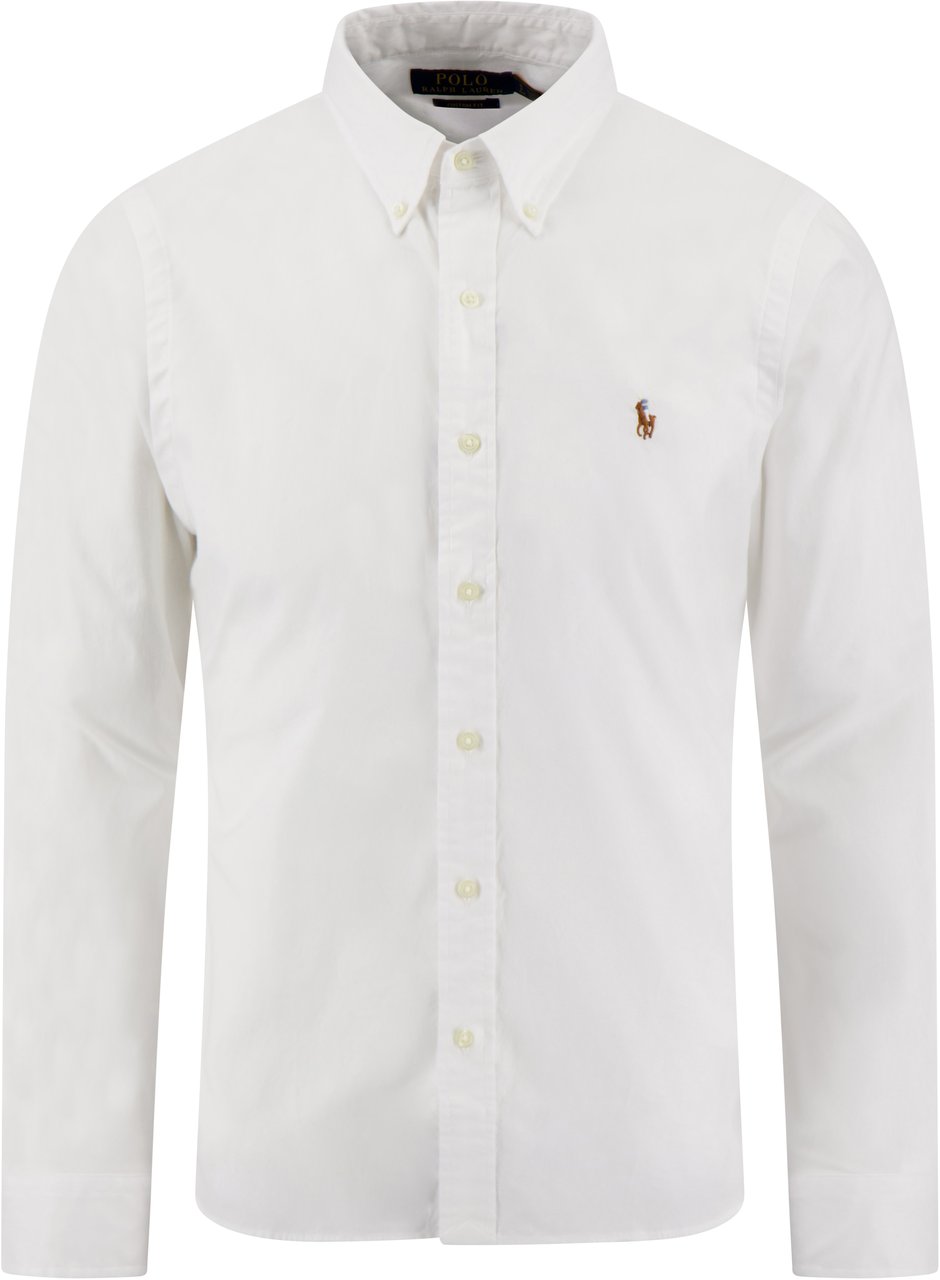 Ralph Lauren Polo Overhemd Wit Wit