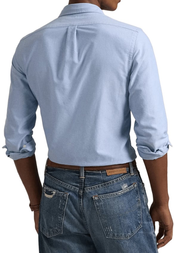 Ralph Lauren Polo Camicie Celeste Blauw