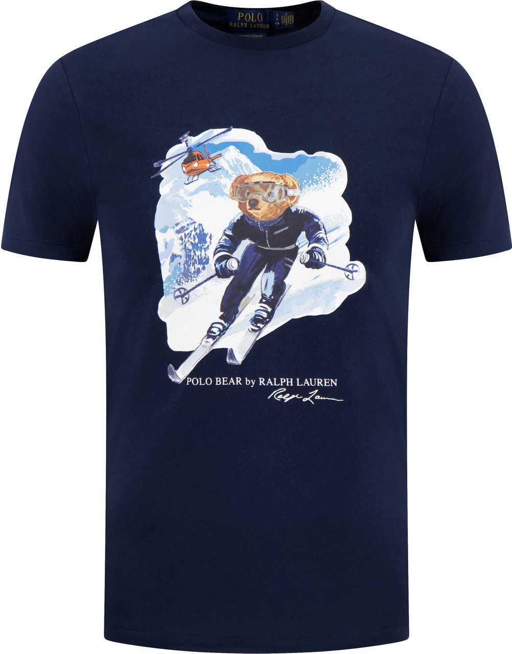 Ralph Lauren Polo   T-shirt Blauw Blauw