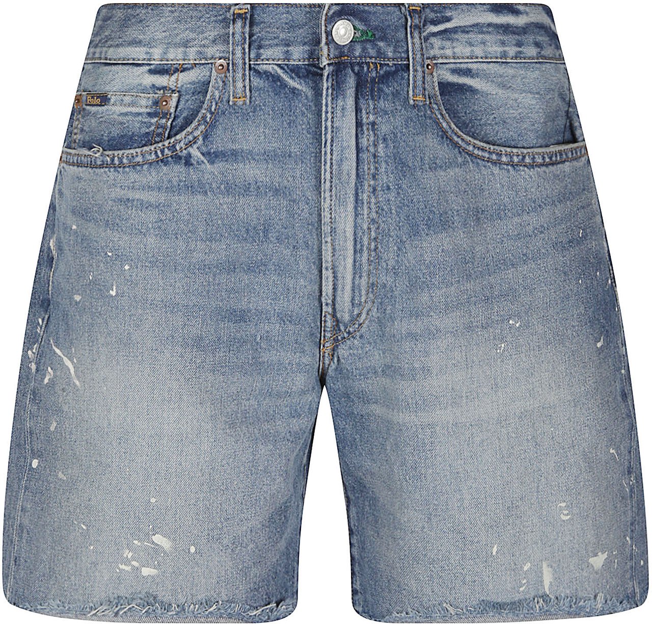 Ralph Lauren Denim Short Blue Blauw