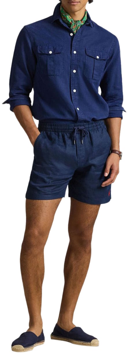 Ralph Lauren Shorts Newport Navy Blauw