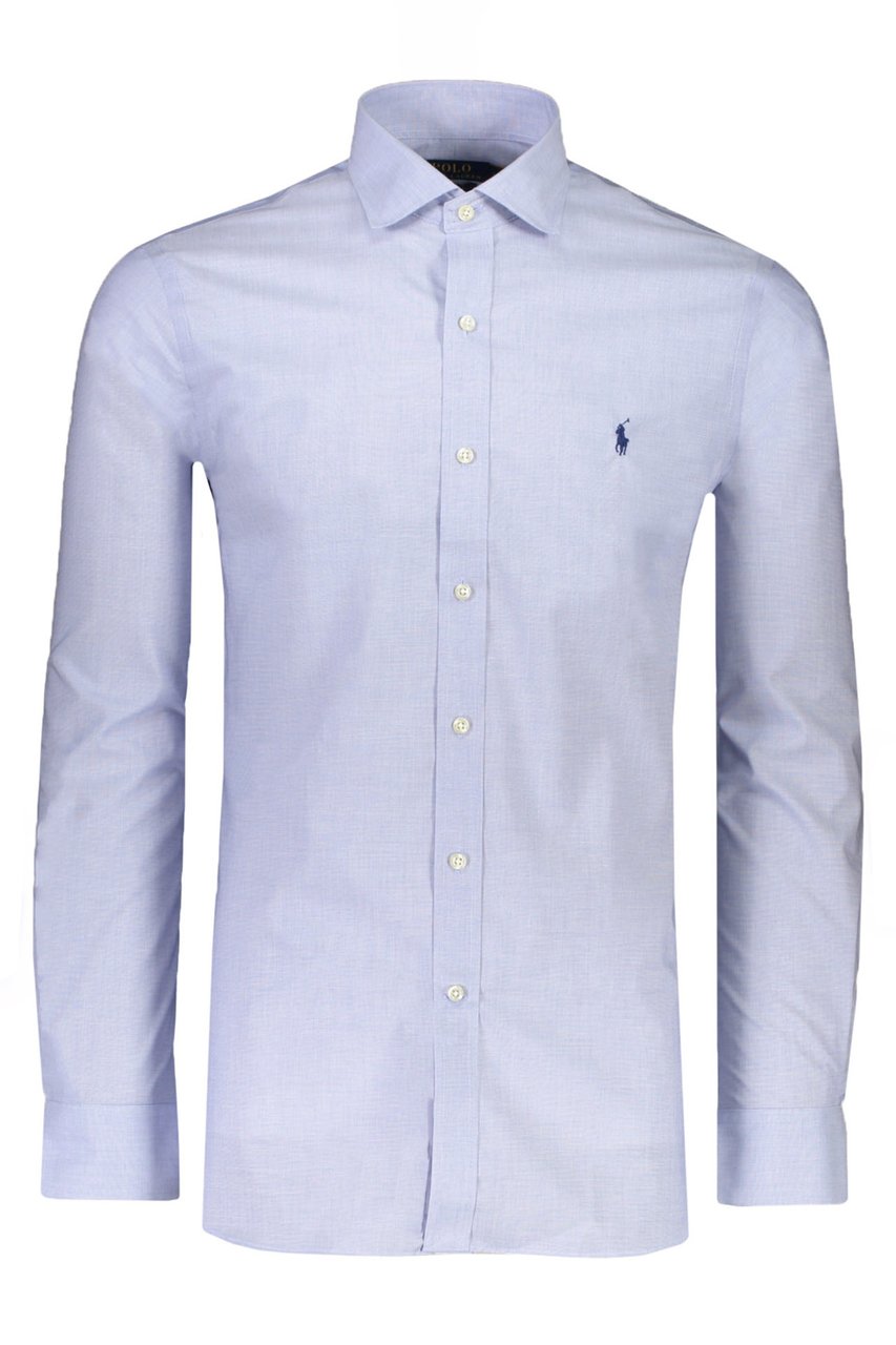 Ralph Lauren Polo   Overhemd Blauw Blauw