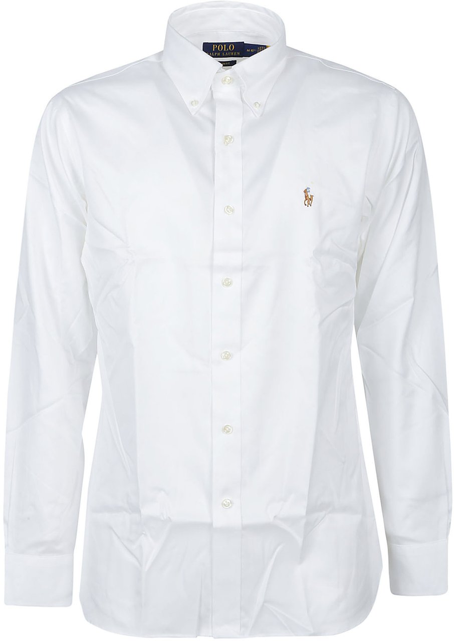 Ralph Lauren Long Sleeve Dress Shirt White Wit