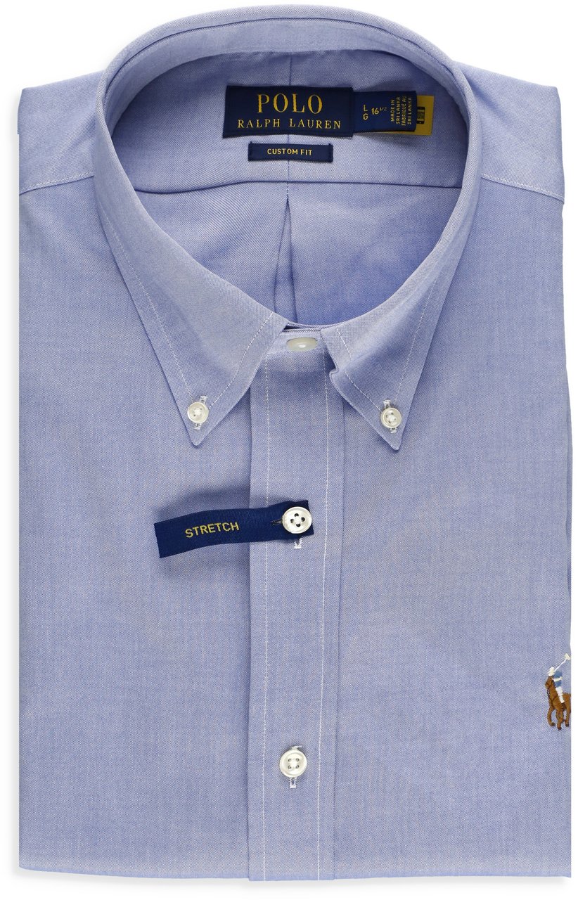 Ralph Lauren Shirts Light Blue Blauw
