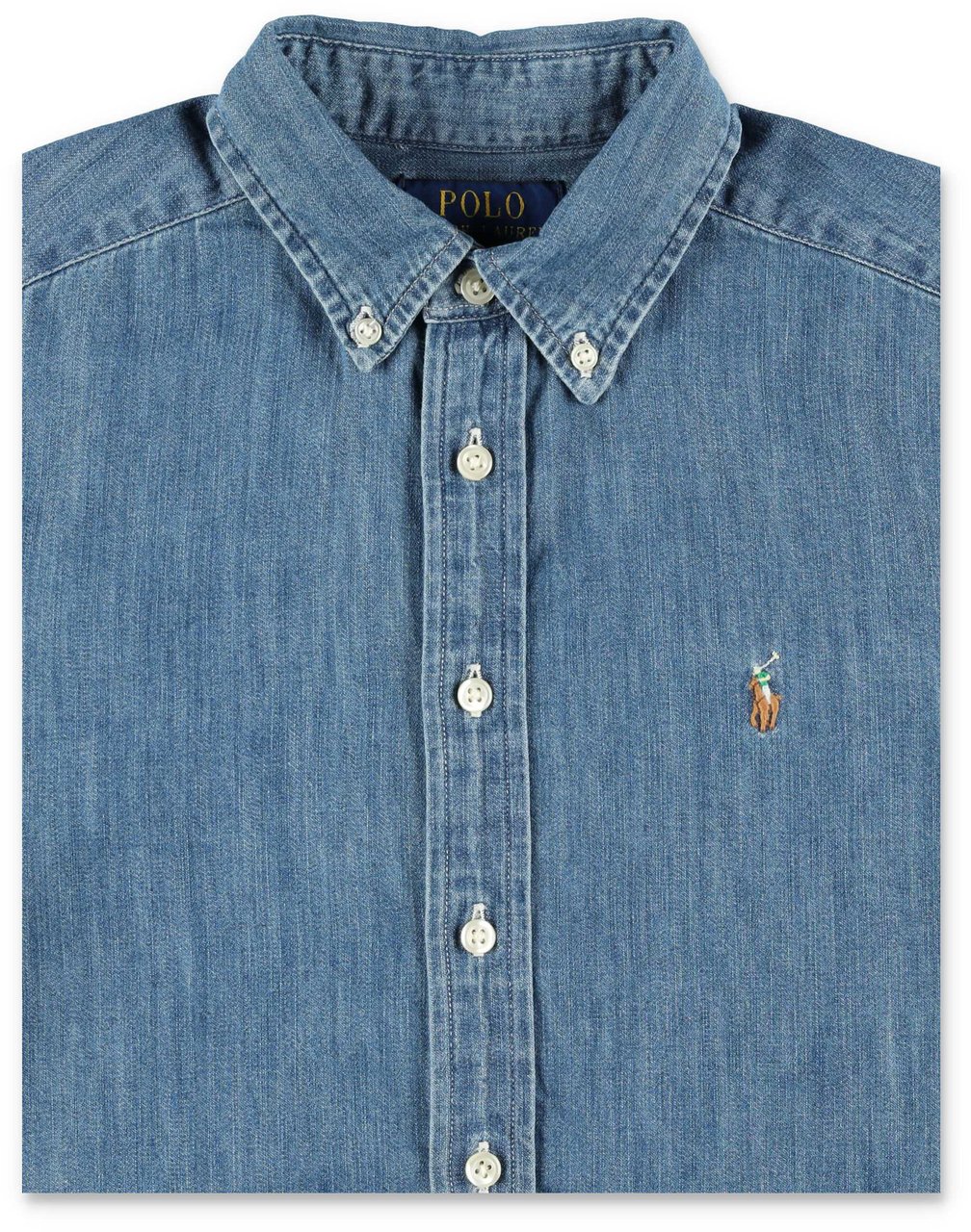 Ralph Lauren Shirt Denim Blauw