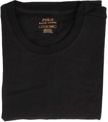 Ralph Lauren T-Shirts And Polos Black Zwart