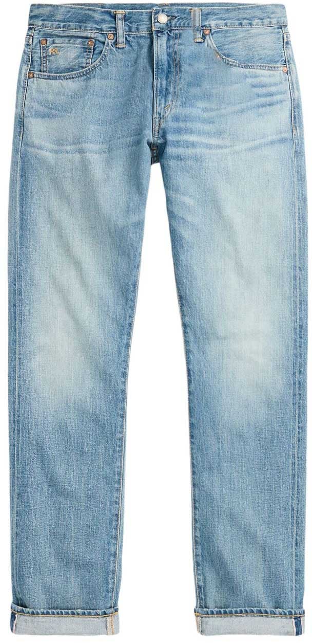 Ralph Lauren Jeans Clear Blue Blauw