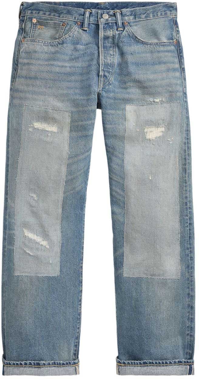 Ralph Lauren Jeans Clear Blue Blauw