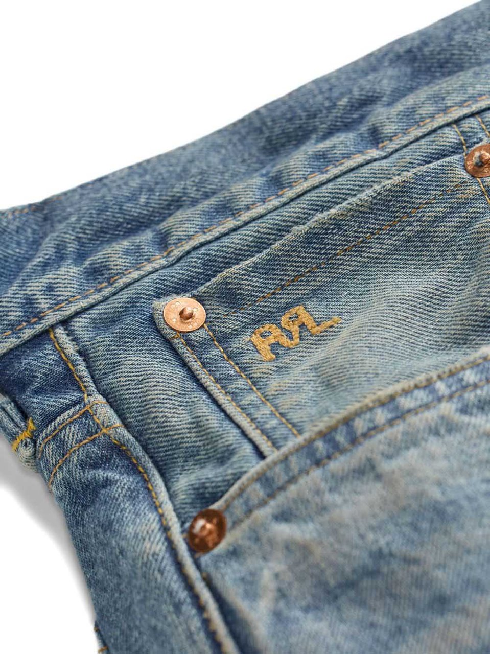 Ralph Lauren Jeans Clear Blue Blauw
